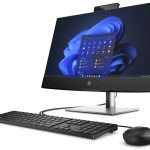 Ordenador All-in-One HP ProOne 440 G9 disponible en el Kit Digital para el Puesto de Trabajo Seguro.